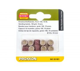 Цилиндр шлифовальный (10 шт; 10х10 мм; К150) Proxxon PR- 28981 