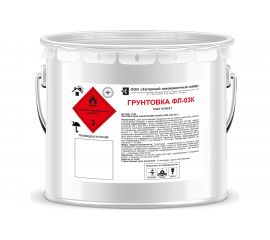 Грунт ЗАГОРСКИЙ ЛАКОКРАСОЧНЫЙ ЗАВОД ФЛ-03К 10 кг ZLK05334 