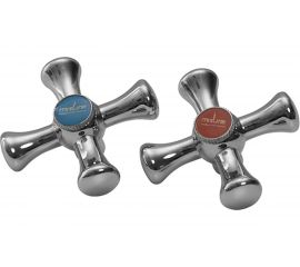 Маховик mixline крест ML10, металл, блистер, пара, 24 шлица 526782 