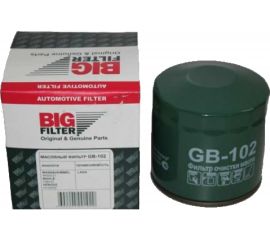 Фильтр масляный 2101-2104/2106-2107; ИЖ 2126 дв/1.7 л/2715 дв/1.5 л; Москвич BIG FILTER GB102 