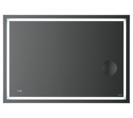 Универсальное зеркало AM.PM с контурной Led-подсветкой, часами и косметическим M91AMOX1003WG 