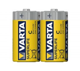 Батарейка Varta SUPERLIFE C пленка 2 02014101302 