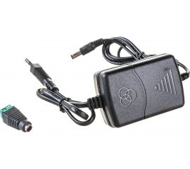 Источник питания Бастион Mollusk-VR 12/1 12В, 1А, сетевой диапазон 110-245В провод с вилкой 8833 