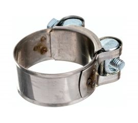 Силовой хомут Nord-Yada Д: 36-39 мм, Ш: 20 мм, Т: 0,6 мм, болт: М6х50, нерж. сталь 902880 