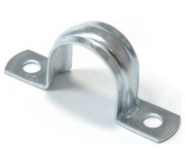 Двухлапковая скоба КРЕПКО-НАКРЕПКО d32 31/32, оцинк., 50 шт. 34797 