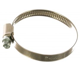 Универсальный хомут ЕВРОПАРТНЕР 40-60, нержав. сталь, 1 шт. G1 0871 