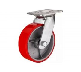 Колесо полиуретановое большегрузное поворотное с панелью (200 мм; 460 кг) А5 1000104 