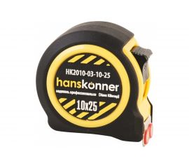 Рулетка Hanskonner 10x25 HK2010-03-10-25 