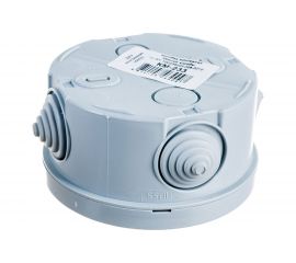 Монтажная коробка Bylectrica при открытой разводке IP55 диаметр 85, высота 50,35 мм, КМ-233 