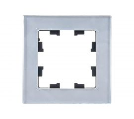 1-местная рамка Schneider Electric AtlasDesign NATURE стекло алюминий ATN320301 