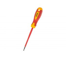 Диэлектрическая шлицевая отвертка SL3.5*100мм, до 1000V Berger BG BG1052 