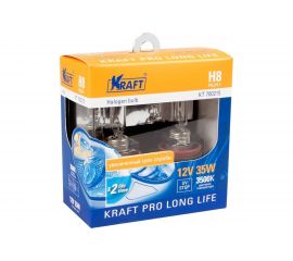 Автолампа KRAFT H8 12v35w PGJ19-1 Pro Long Life KT 700215 