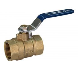 Шаровой кран Zox 2 вн/вн, рукоятка 520862 