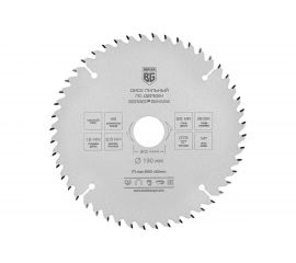 Диск пильный по дереву и ДСП чистый рез 190x30x25.4x20x16 мм, 48z, 2.6x1.8 мм, ATB 12, ат.14 Berger BG BG1655 
