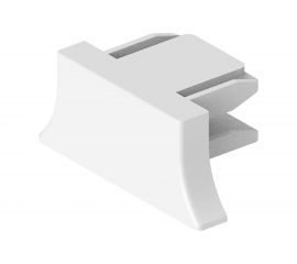 Заглушка пластиковая для шинопровода FERON белый, LD1011, 41884 