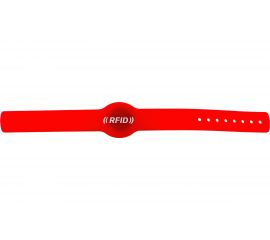Браслет ID ZKTEco Wristbands красный 00-00013315 