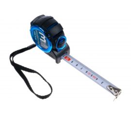 Рулетка РемоКолор RemoStar, обрезиненный корпус, усиленная лента, автостоп, 3мх16мм, 15-4-303 