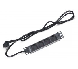 Блок евророзеток Cabeus горизонтальный, 4 розетки, 16 A, PDU-4P-2EU 