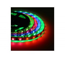 Комплект цифровой светодиодной ленты Apeyron 12В, 14,4Вт/м, smd5050, 60д/м, IP65, подложка 10мм/черная, 2м, rgb 86ЦЛ 