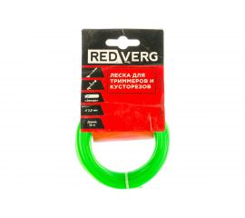 Леска для триммера 2,0 мм, 15 м, звездочка REDVERG 5014473 