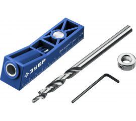 Кондуктор Мини для глухих отверстий ЗУБР 1 отверстие 30092 