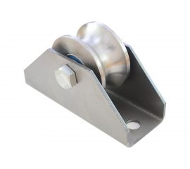 Ролик Rolik-Opt металл, d.65 мм, под трубу d.3/4"", на платформе С3612 