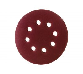 Круг шлифовальный перфорированный, 8 отверстий, 125 мм, P1500, 5 шт Росомаха 438815 