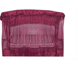 Чехол с москитной сеткой для качелей Garden Story Люкс- 2, Люкс-3, 1460x1980x1900 мм, бордовый Ч163-МТ003 