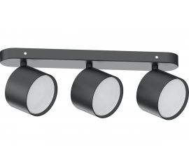 Настенно-потолочный светильник FERON под лампу 3х15W GX53, черный ML213 41479 