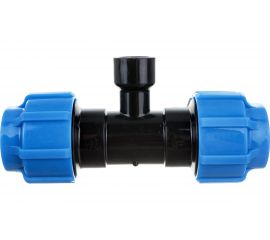 Тройник с внутренней резьбой ПОЛИТЭК 40х3/4х40 52403440 