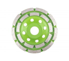 Диск алмазный шлифовальный 125х22.2х5 мм, двойной сегмент VERTO 61H437 