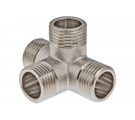 Двухплоскостная крестовина 1/2 нар. Valtec VTr.661.N.0004 