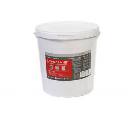 Акриловый противопожарный герметик ОГНЕЗА ВГ ведро 20 кг, цвет красный 105034 