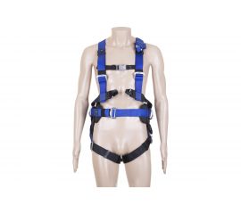 Страховочная привязь с усиленными швами и поясом для позиционирования Alpsafe DVX02 