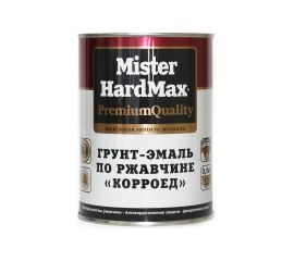 Грунт-эмаль по ржавчине HardMax Корроед RAL 6002 зеленый, банка 0.9 кг, 1 шт. 4690417071425 