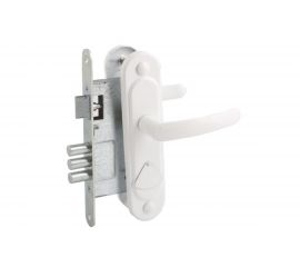Врезной замок ЗЕНИТ Омега-ЗВ9.1-02ЗВ9.2 белый 19504 