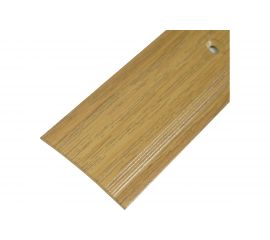 Порог-стык Трибатрон АЛ-125 (1 м; декор под дерево; дуб) 87951 
