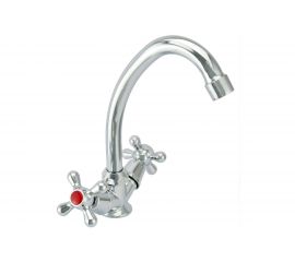 Двуручный смеситель для мойки Istok крепление гайка 0402.713 