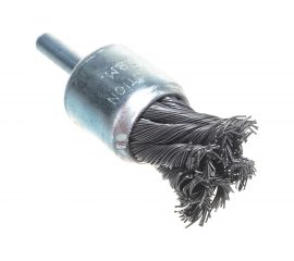 Щетка-крацовка круговая со стержнем 22 мм VOREL 06995 