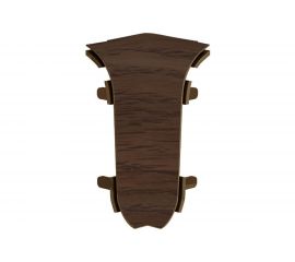 Угол внутренний для плинтуса Волшебная палочка ПВХ 58 мм, 2 шт, цвет 5816 УТ000072812 