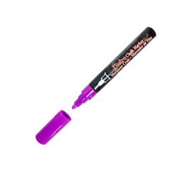 Меловой маркер для стекла MARVY UCHIDA 1,5-6 мм неон- фиолет. MAR480/8F 