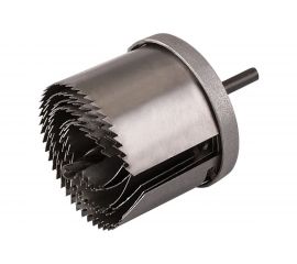 Пилы круговые с каленым зубом (7 шт; 26-63 мм) MOS 36729М 