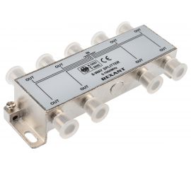 Делитель ТВ REXANT на 8 выходов F разъём 5-1000 МГц 05-6005 