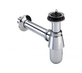 Бутылочный сифон для раковины Viega хром, латунь 366681 00008809 