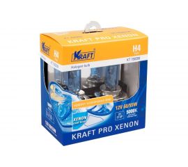 Автолампа KRAFT H4 12v 60/55w P43t Pro Xenon KT 700208 