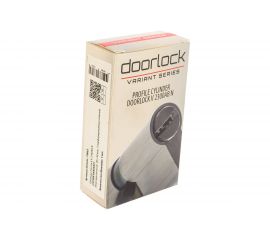 Цилиндр DOORLOCK V 2300AB N серия Variant, никелированный, 40x40 мм, 5 перф.ключей 79063 