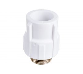 Комбинированная муфта Политэк наруж. резьба ПП 25х3/4 9000002534 