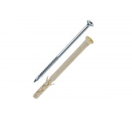 Дюбель-гвоздь Bullit DSI UK потай, 8x80 6 шт 14-0013870 