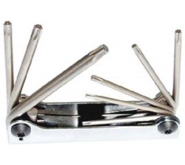 Набор угловых ключей Торкс (в ключнице) Jonnesway H07M08SF 