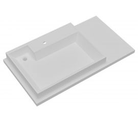 Умывальник СаНта Юпитер 900х500, левый, без кронштейнов 900128 
